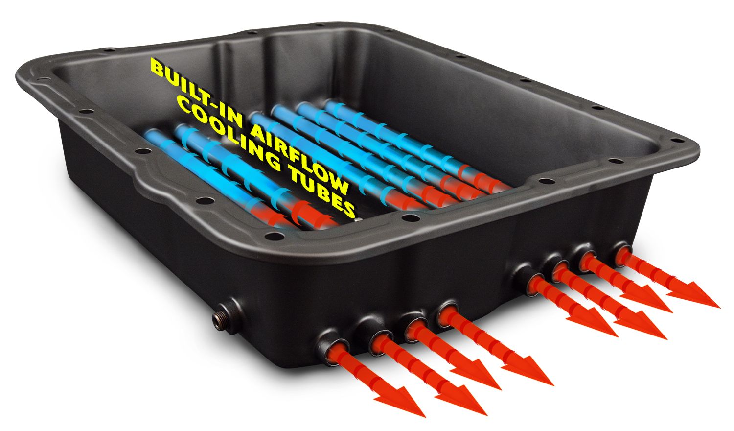 Trans Dapt O.E.M. Replacement Steel Transmission Pan GM 700R4, 4L60E